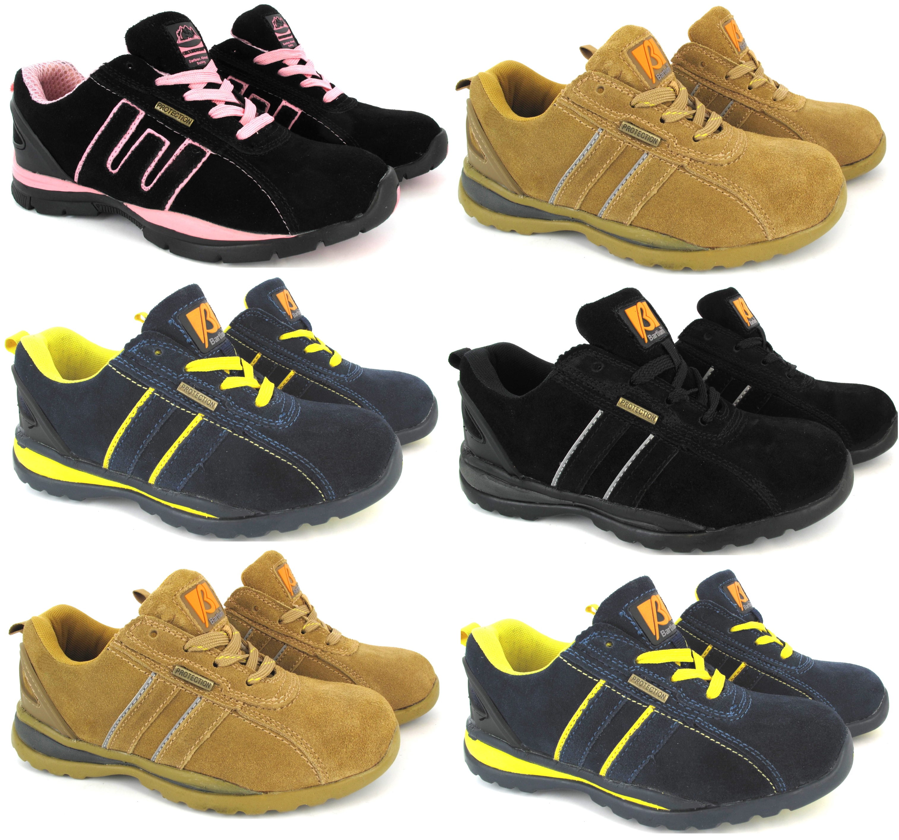 women's lightweight steel toe cap trainers